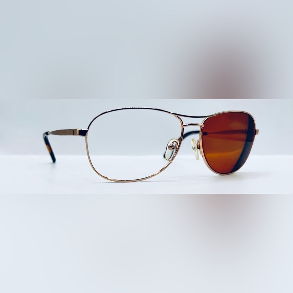 Aztec AZ0013 Gold Pilot Sunglasses Frames Only